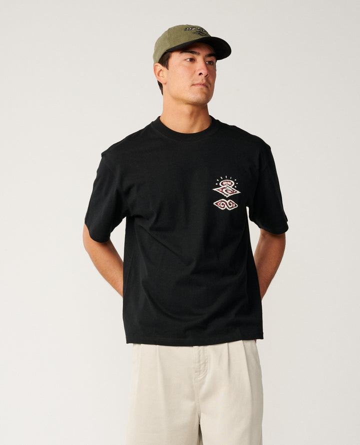 Rip Curl Men Disorder Boneyards Tee 12UMTE
