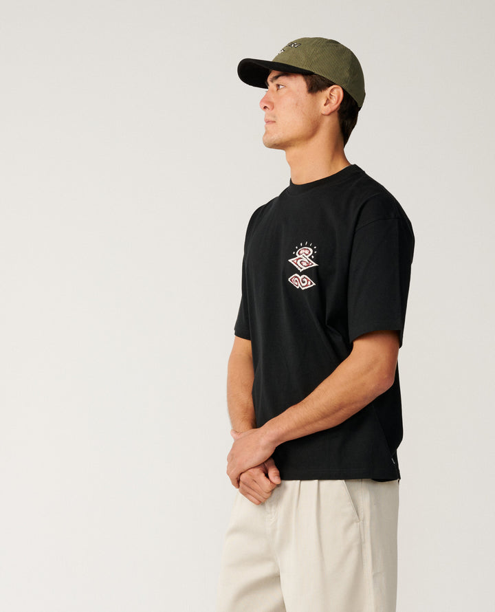 Rip Curl Men Disorder Boneyards Tee 12UMTE