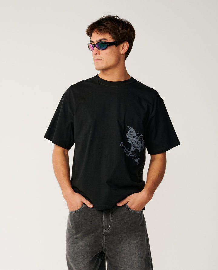 Rip Curl Men Archive Skull Tee 12YMTE