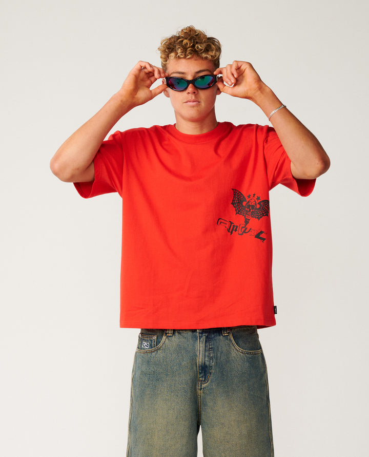 Rip Curl Men Archive Skull Tee 12YMTE