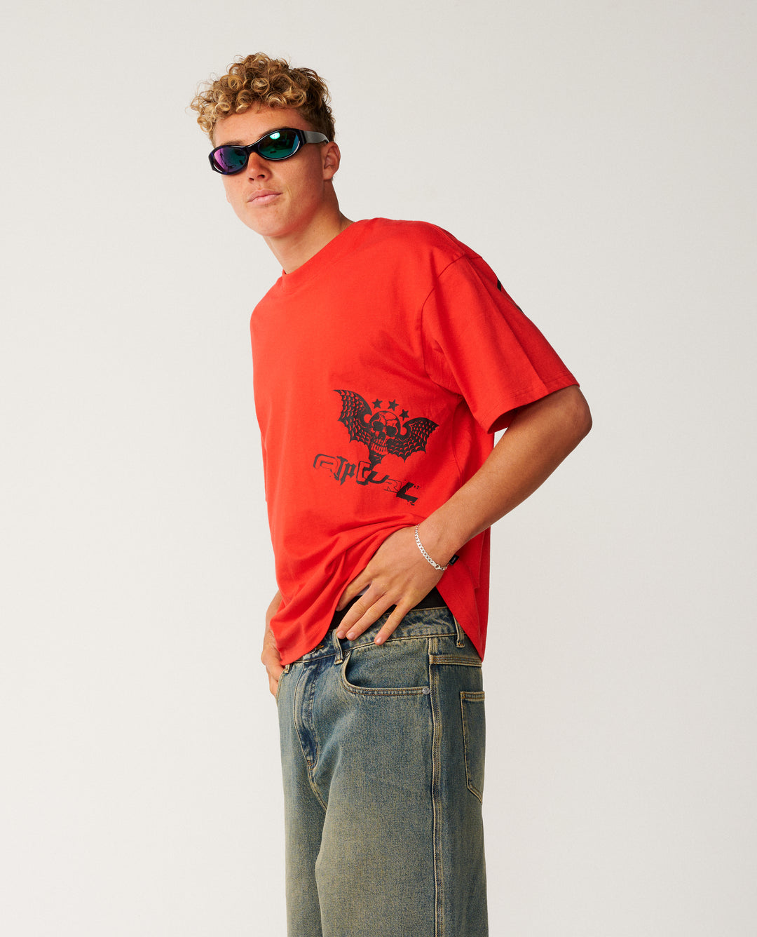 Rip Curl Men Archive Skull Tee 12YMTE