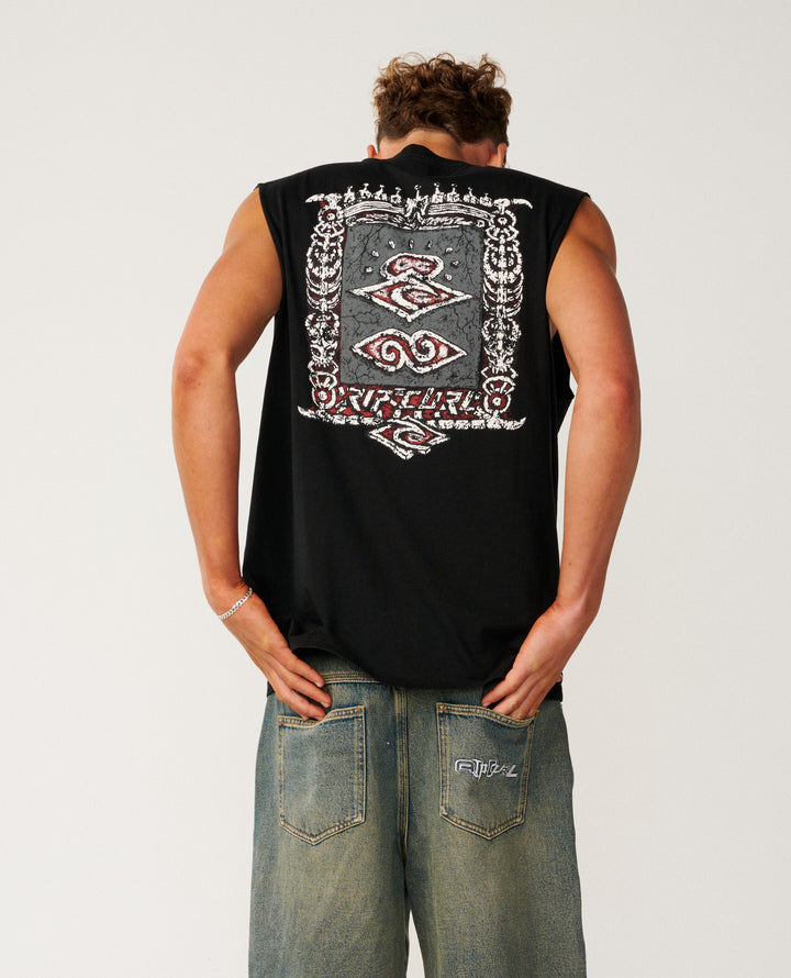 Rip Curl Men Disorder Boneyards Muscle 138MTE
