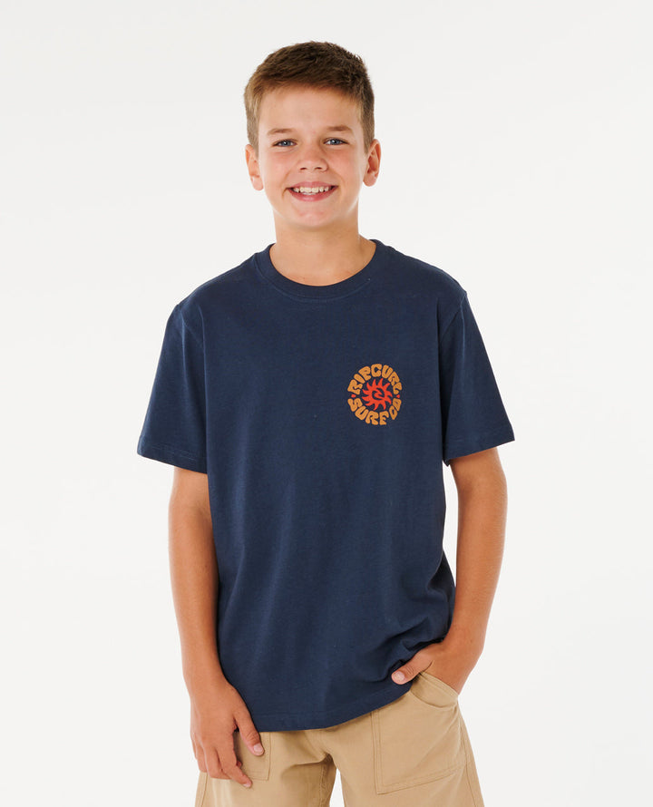 Rip Curl Boy Pacific Rinse Circle Tee-Boy 13NBTE