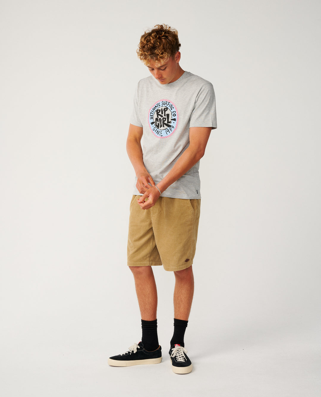 Rip Curl Men Streamline Circle Logo Tee 13QMTE