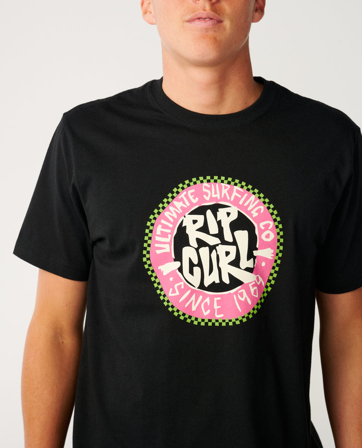 Rip Curl Men Streamline Circle Logo Tee 13QMTE