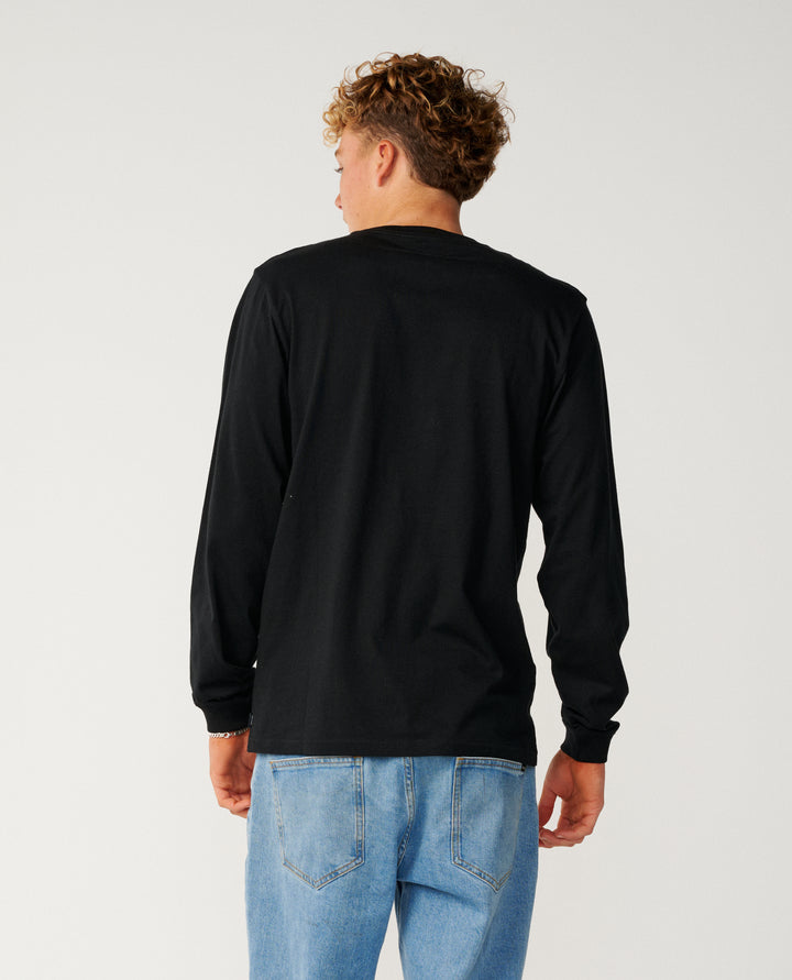 Rip Curl Men Streamline Badge Ls Tee 13UMTE
