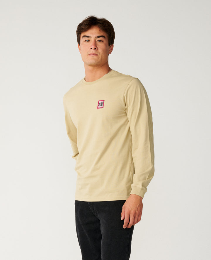 Rip Curl Men Streamline Badge Ls Tee 13UMTE