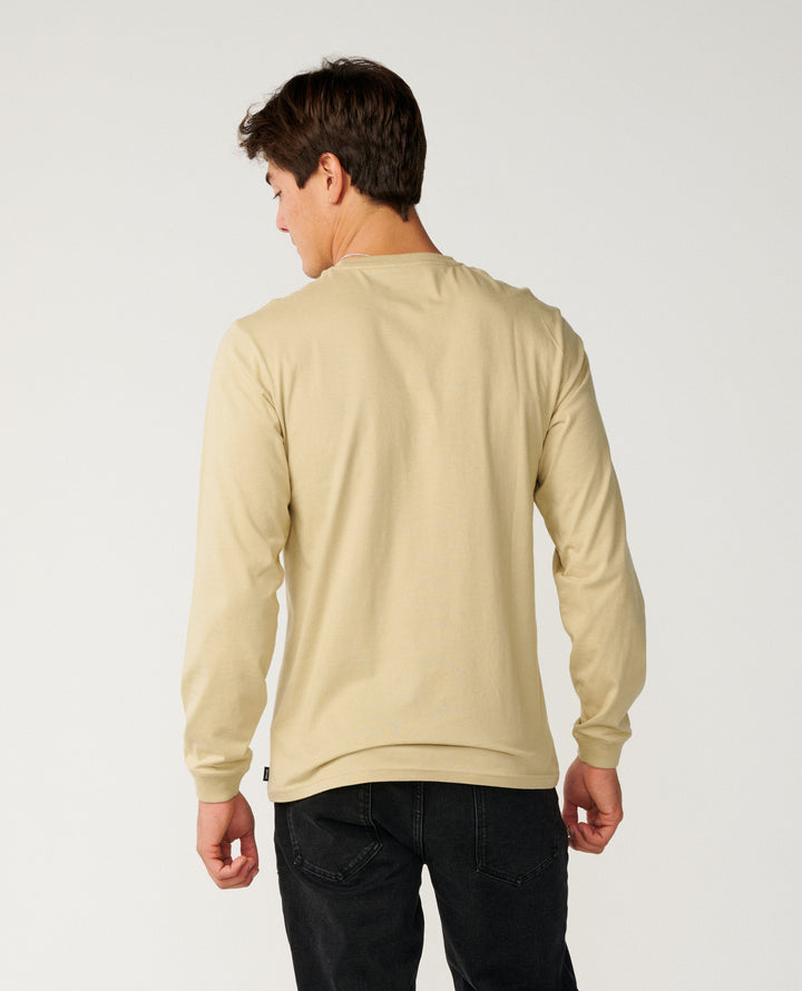 Rip Curl Men Streamline Badge Ls Tee 13UMTE
