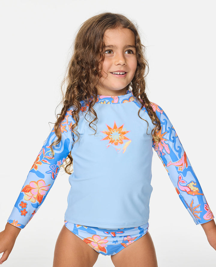 Rip Curl Girl Surf Magic Rashie Set-Girl 13WJRV