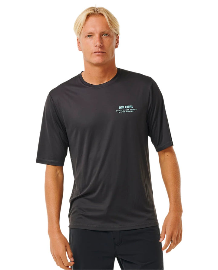 Rip Curl Men Ding Repairs Surflite Upf S/S 14WMRV