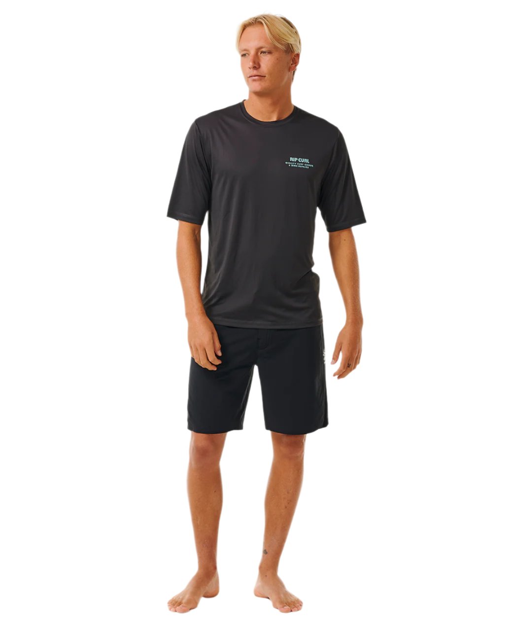 Rip Curl Men Ding Repairs Surflite Upf S/S 14WMRV