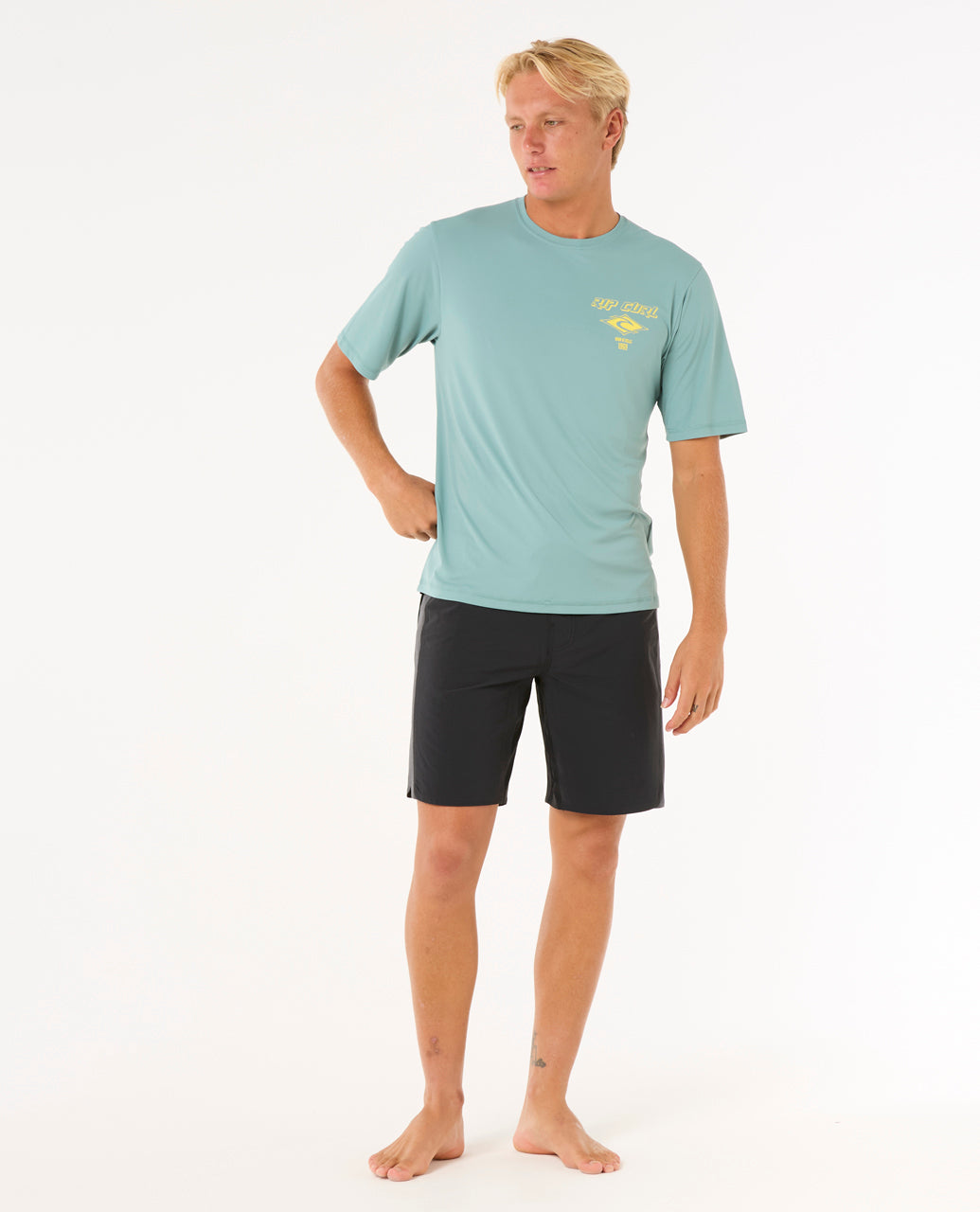 Rip Curl Men Icons Surflite Upf S/S 14YMRV