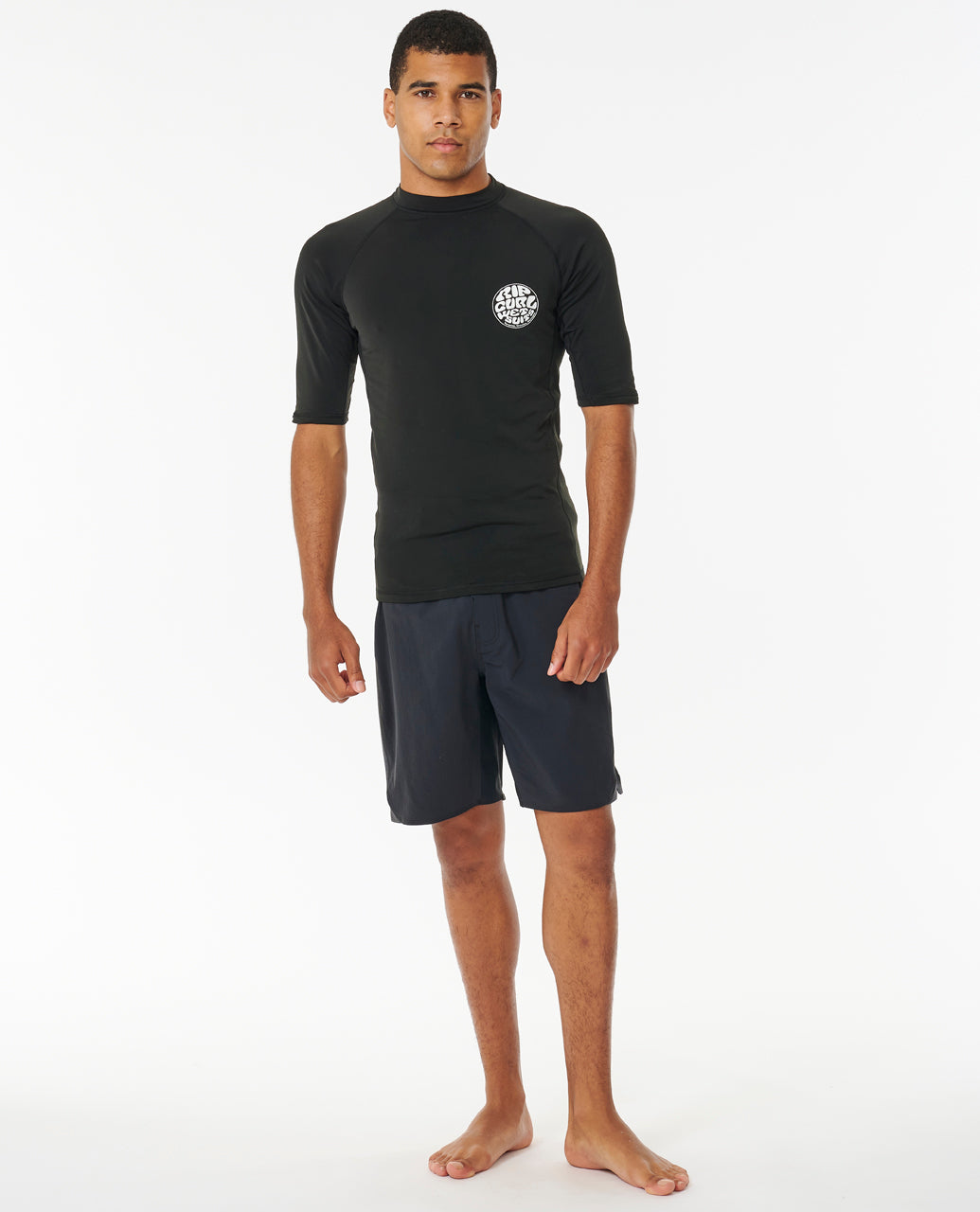 Rip Curl Men Icons Upf Brushed S/S 154MRV