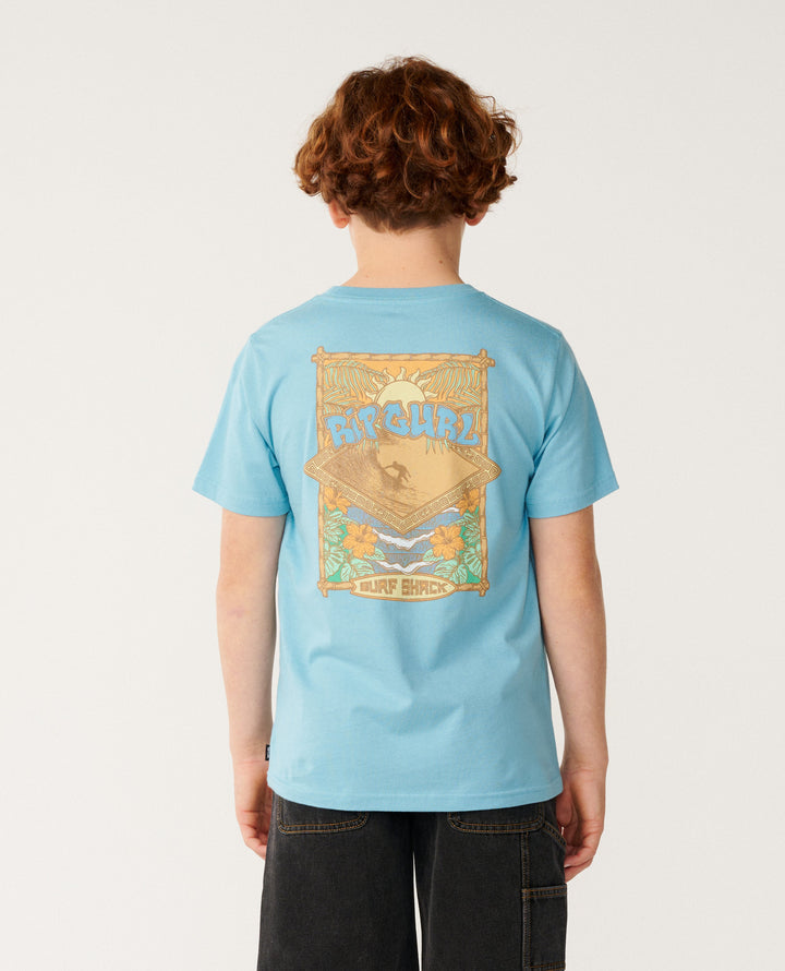 Rip Curl Boy Surf Shack Art Tee Boy 158BTE