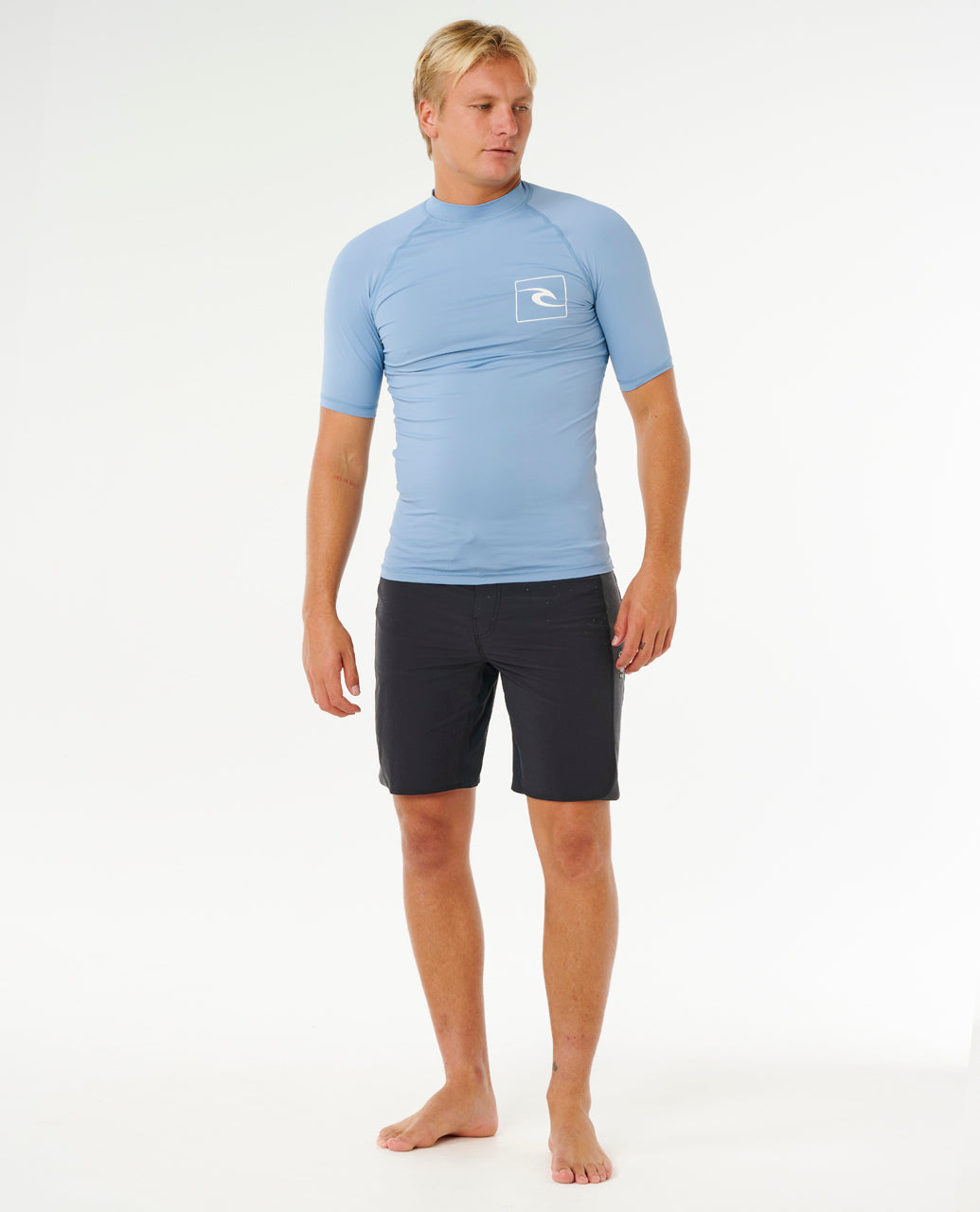 Rip Curl Men Streamline Upf S/S Rash Vest 172MRV