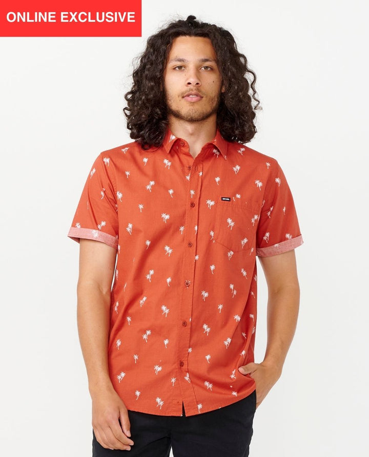 [ONLINE EXCLUSIVE] Rip Curl Men Paradise Palms S/S Shirt 00EMSH