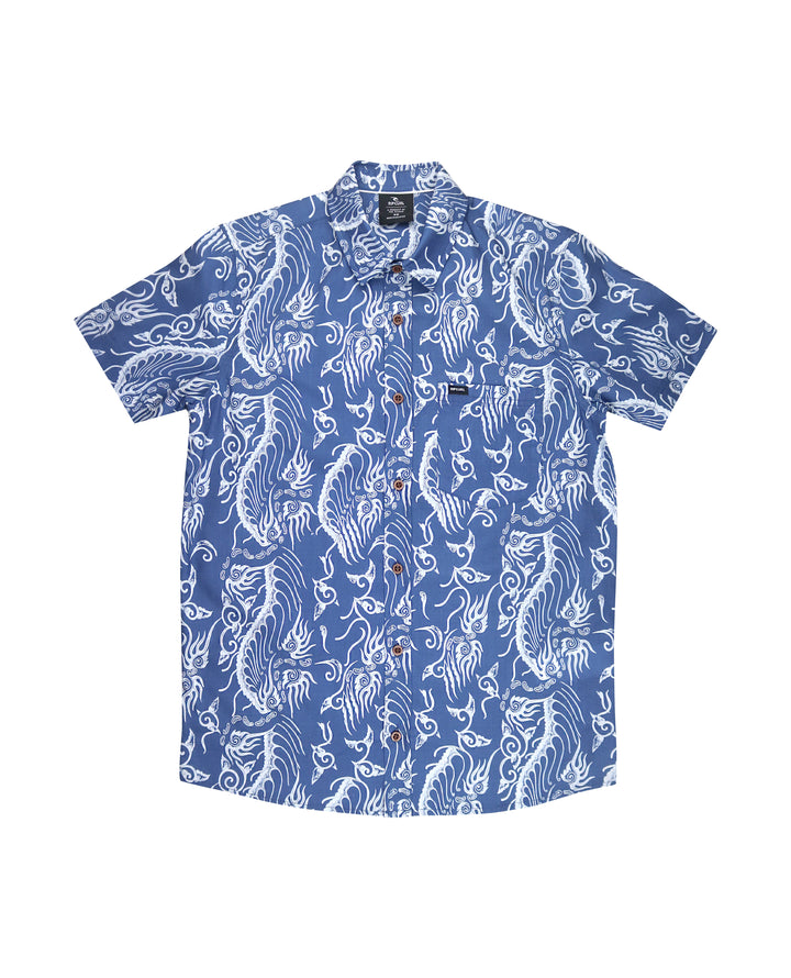 Rip Curl Men RC Malaysia Batik Blue Flow 2603RCTEKN01