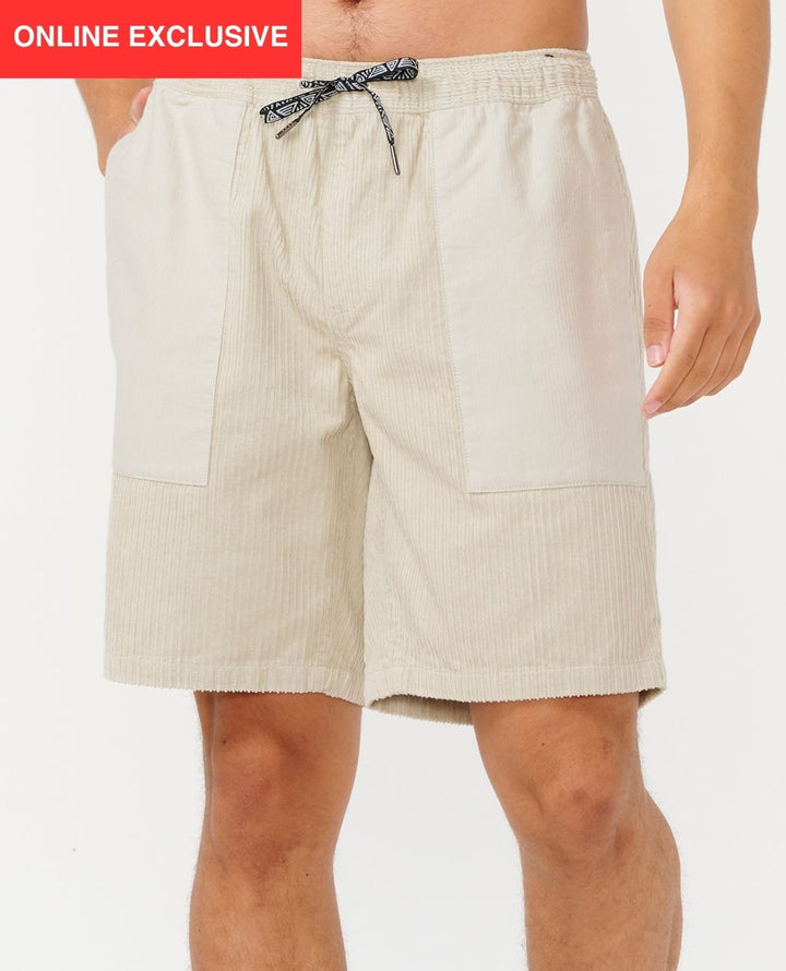 [ONLINE EXCLUSIVE] Rip Curl Men Fade Out Cord Volley 19 Inch 02WMWS