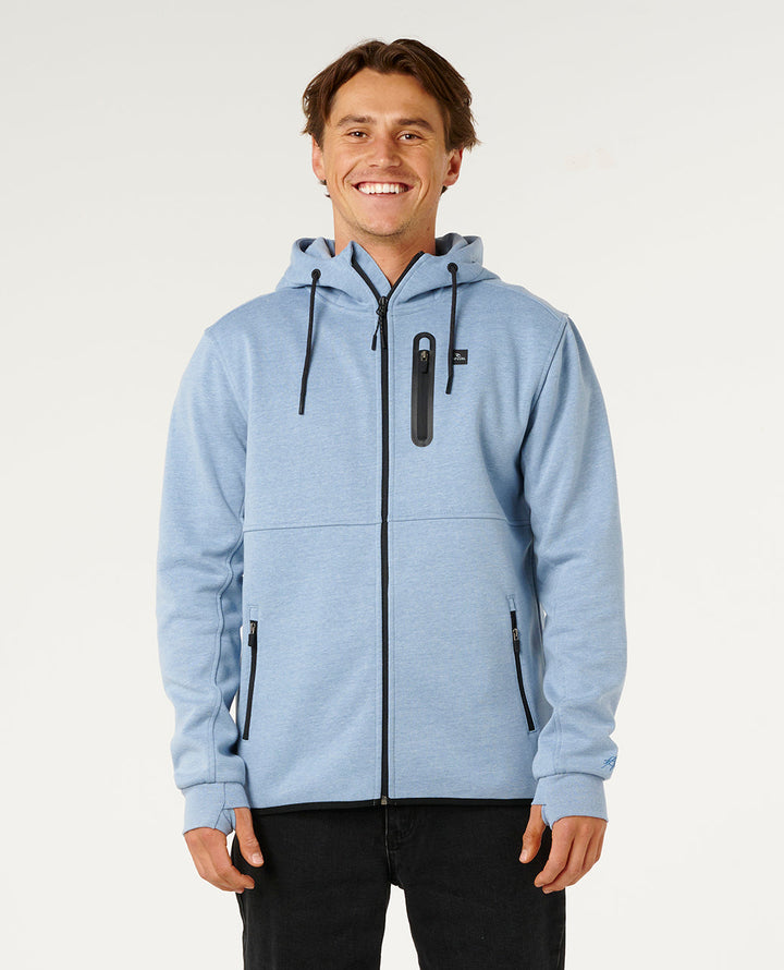 Rip Curl Men Anti Series Departed Zip Thru Hood CFEDB9