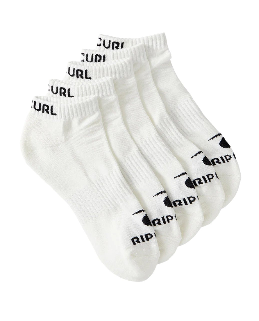 Rip Curl Men Brand Ankle Sock 5-Pk 006MSO