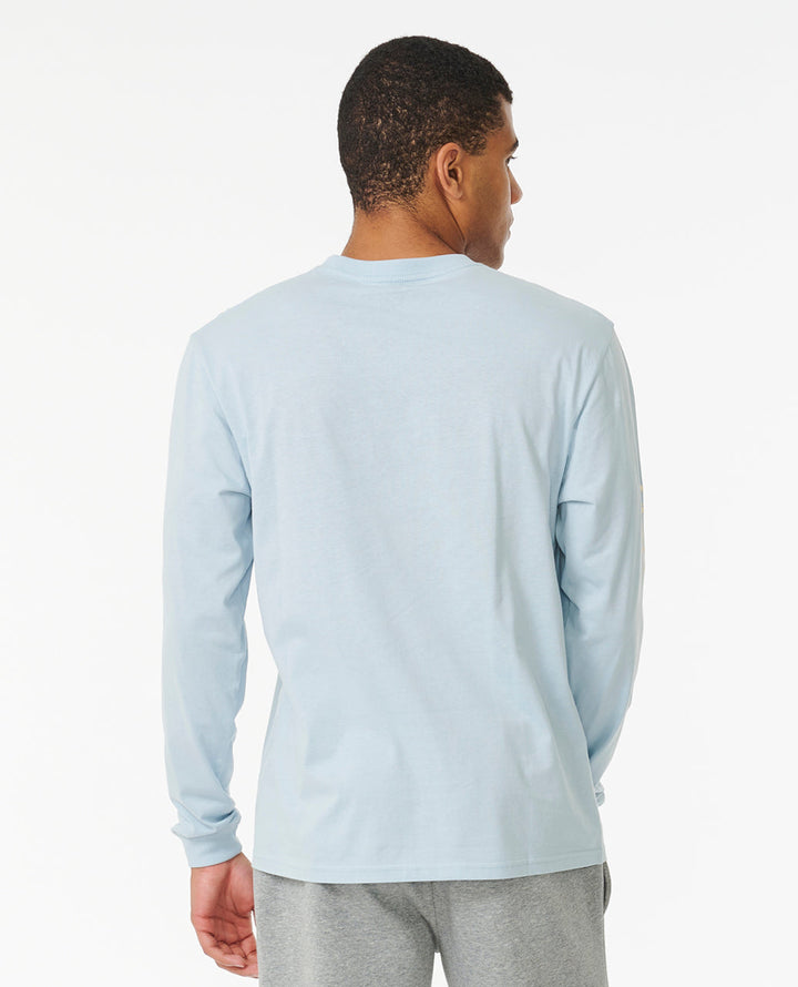 Rip Curl Men Fade Out Icon L/S Tee 0BQMTE