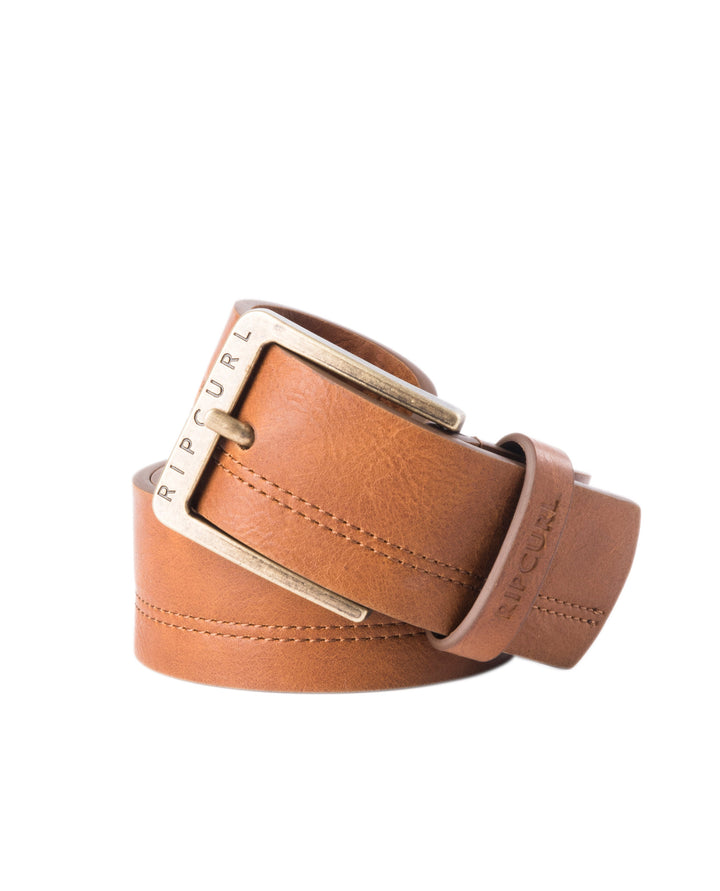 Rip Curl Men Double Stitch Pu Belt CBECH1